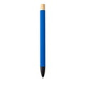 BOLT - Aluminium Push Action Ballpen - Medium Blue