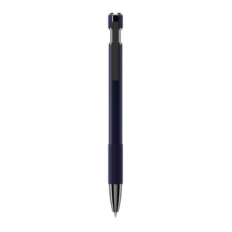 PILA - Recycled Aluminum Ballpoint Pen - Navy Blue