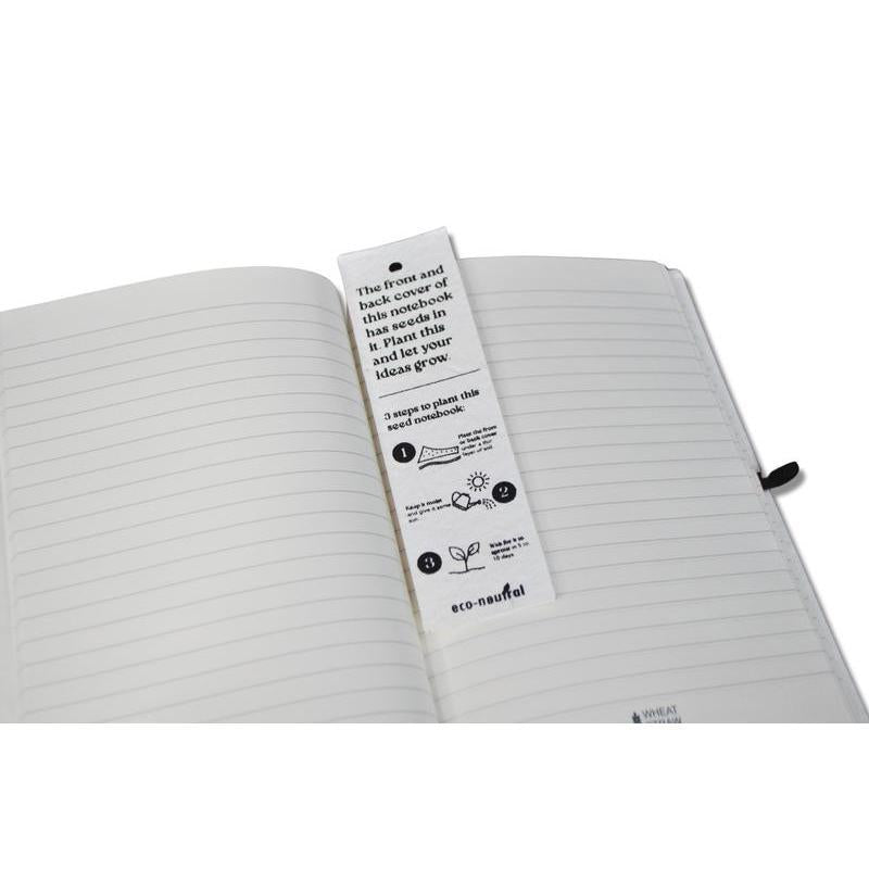 NOLA - eco-neutral® A5 Hard Cover Handmade Seed Paper Notebook