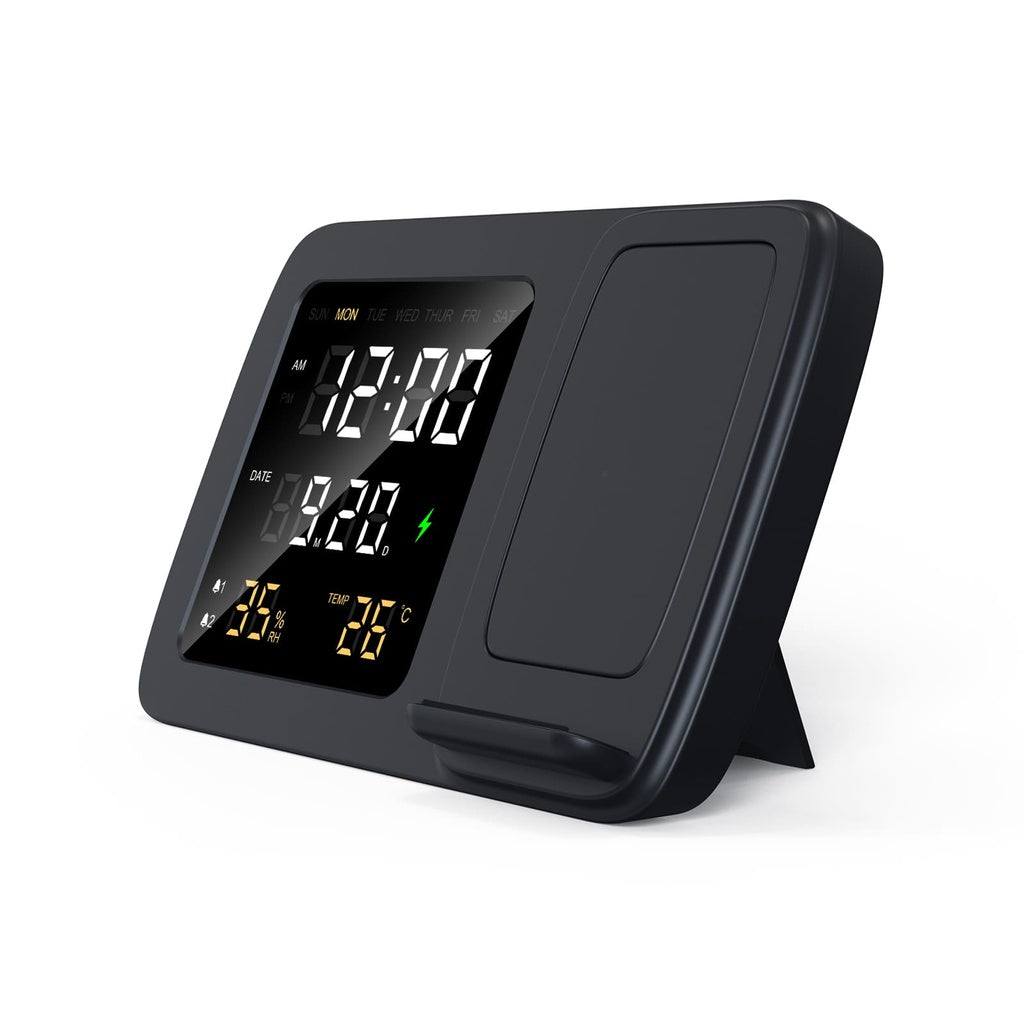 RISE - Giftology Digital Alarm Clock & Wireless Charger