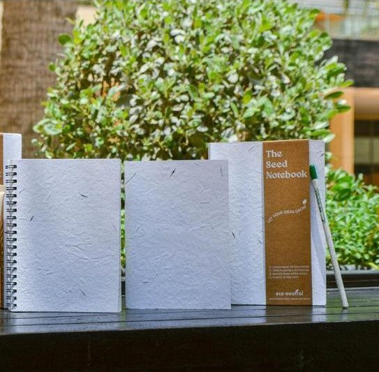 ATRI - eco-neutral® A5 Soft Cover Handmade Seed Paper Notebook