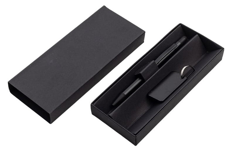 ANGLA - Gift Set of Aluminum Pen and Keychain